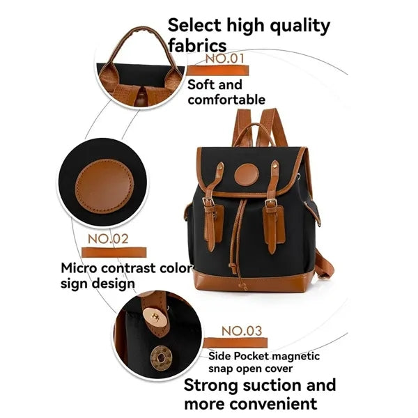 Large Capacity Stylish Oxford Travel Waterproof Backpack