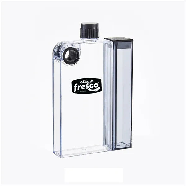 Portable Clear Square Water Bottle