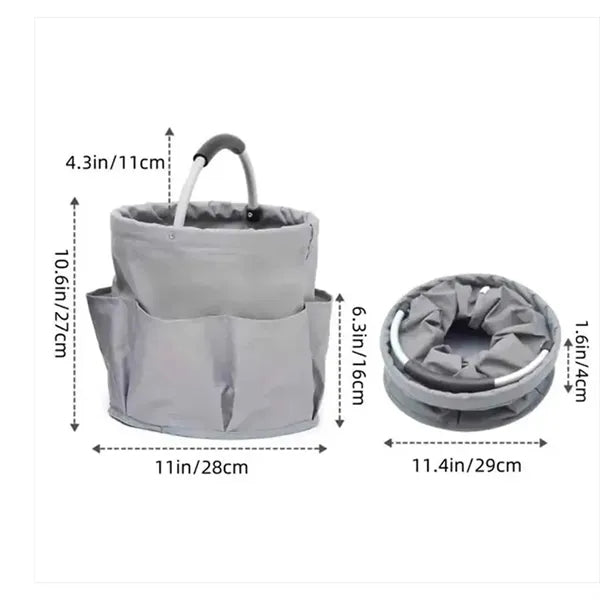 Collapsible Basket With Handle