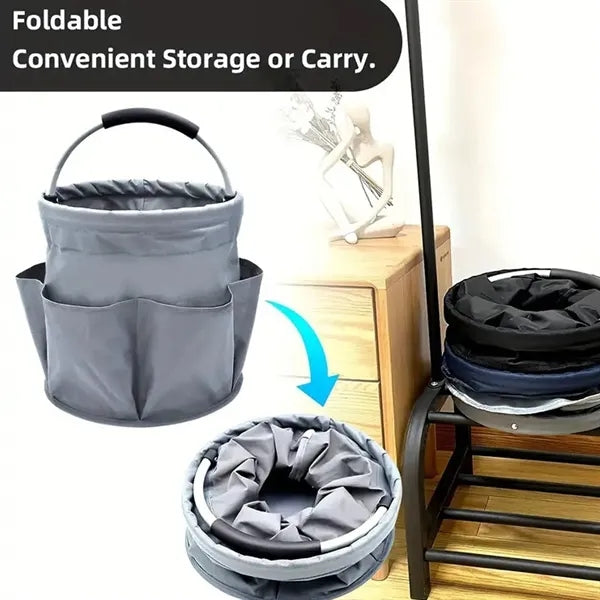 Collapsible Basket With Handle