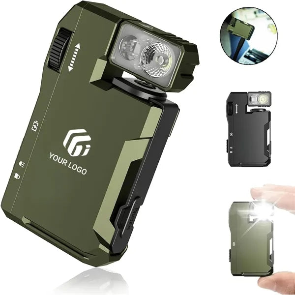 Rechargeable outdoor emergency 400 lumens EDC flashlight