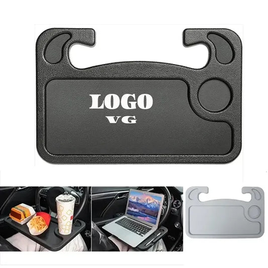 Car Steering Wheel Tray Desk For Meal Drink And Work