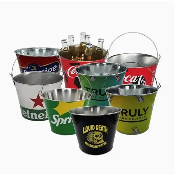 5-Quart Galvanized Pail Beer Bucket