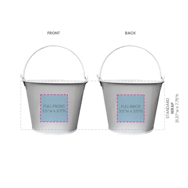 5-Quart Galvanized Pail Beer Bucket