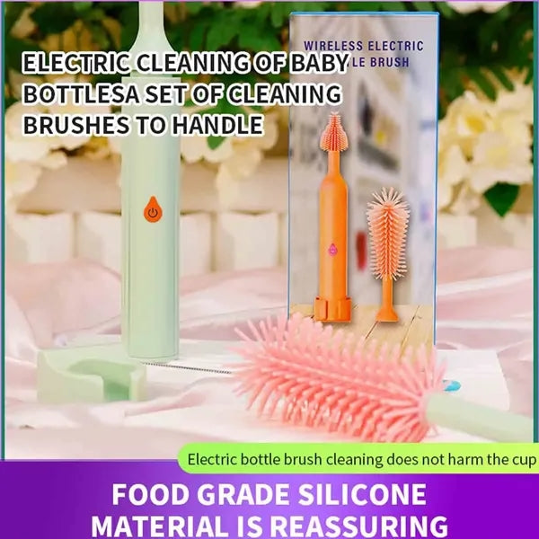 Electric Cleaning Bottle Brush