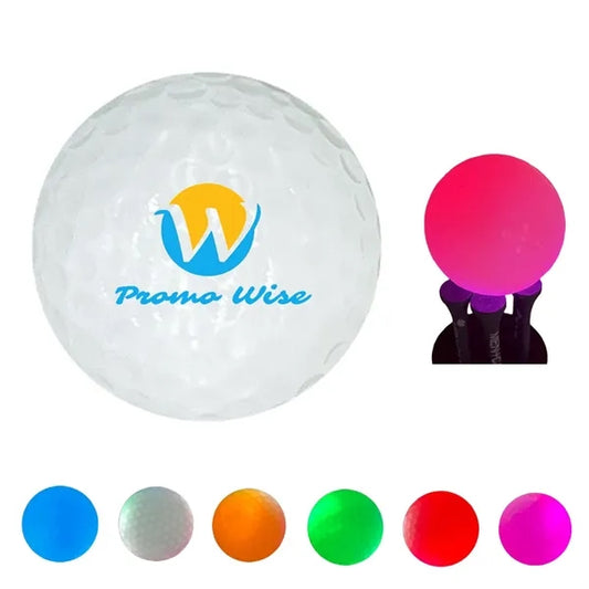 6-Color Bright Luminous Night LED Golf for Long Lasting Glow