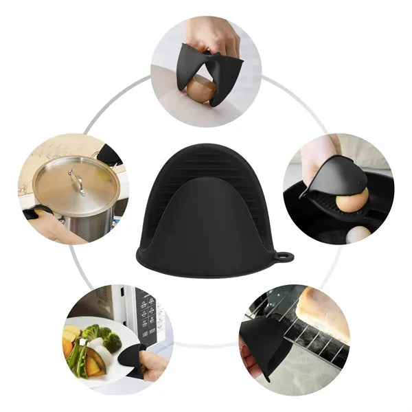 Silicone Heatproof Oven Mitts Set