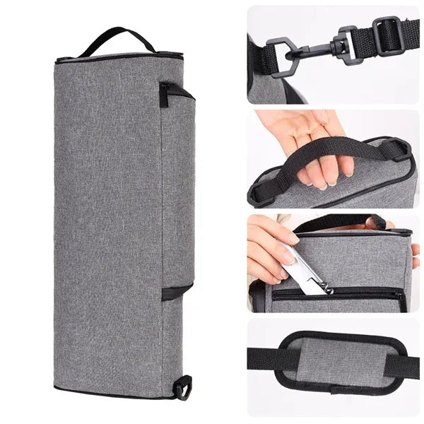 Golf Cooler Bag Holds 6 Pack of Cans or 2 Wine Bottles