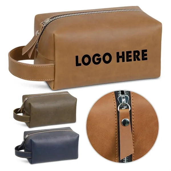 Travel Makeup Bag With Divider And Handle