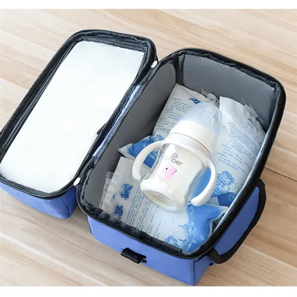 Leakproof Insulated Thermal Cooler Lunch Box with Strap