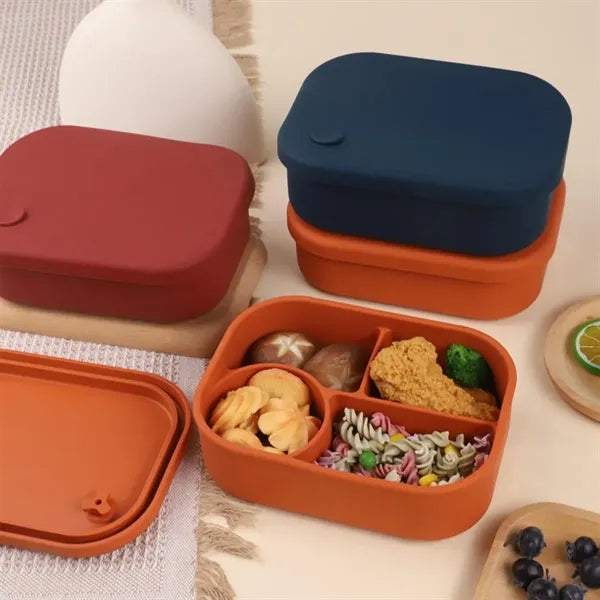 Compact Silicone Portable Small Food Storage Containers