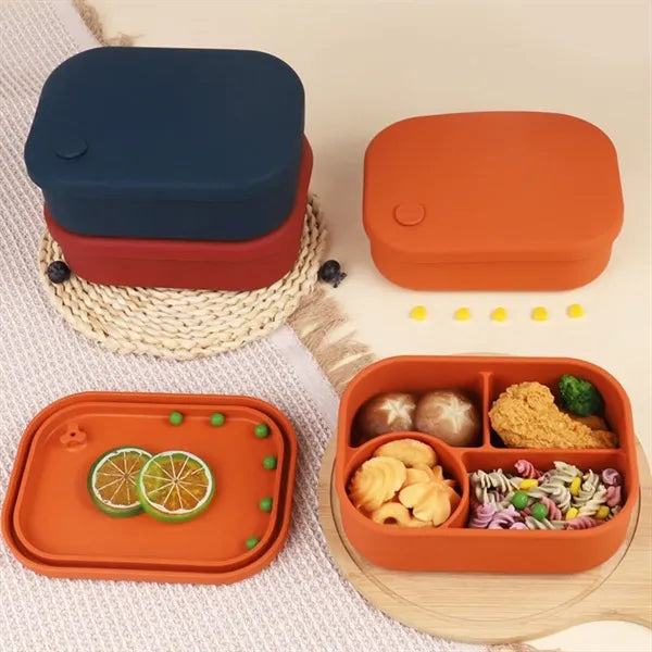 Compact Silicone Portable Small Food Storage Containers