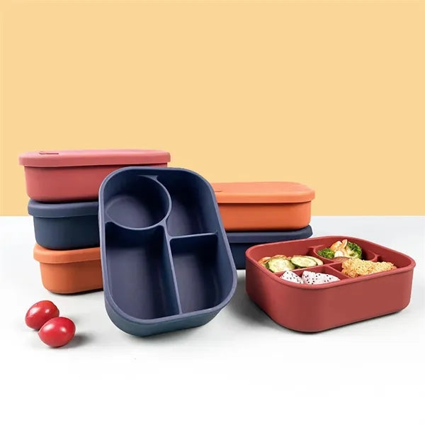 Compact Silicone Portable Small Food Storage Containers