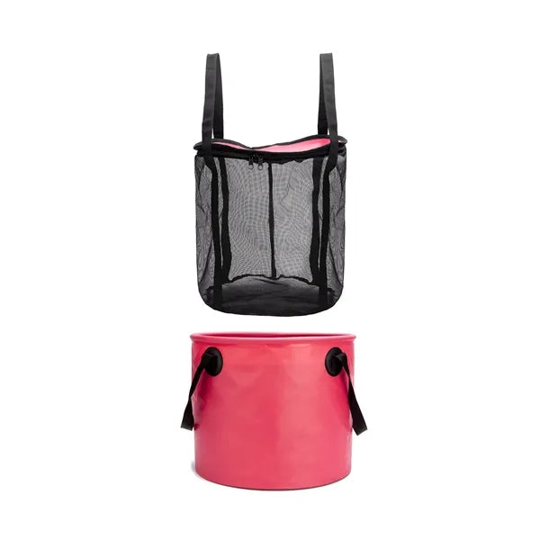 Portable Water Storage Bag Collapsible Fishing Bucket