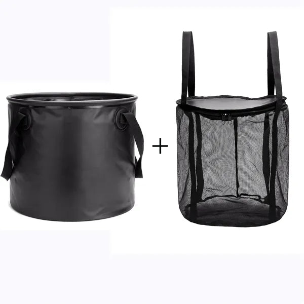 Portable Water Storage Bag Collapsible Fishing Bucket