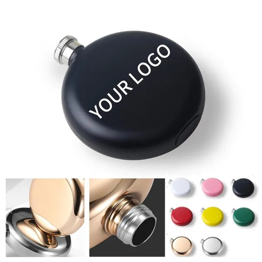 Round Hip Flask