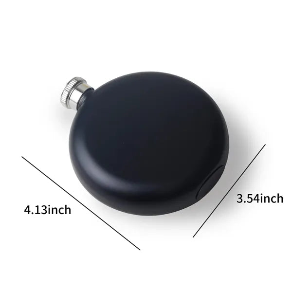 Round Hip Flask