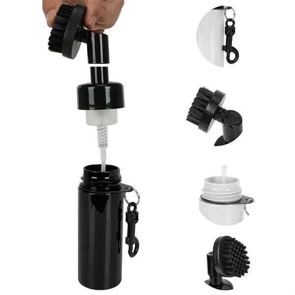 Golf Club Brush With Clip