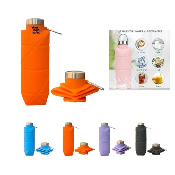 Collapsible Outdoor Water Bottle 24oz