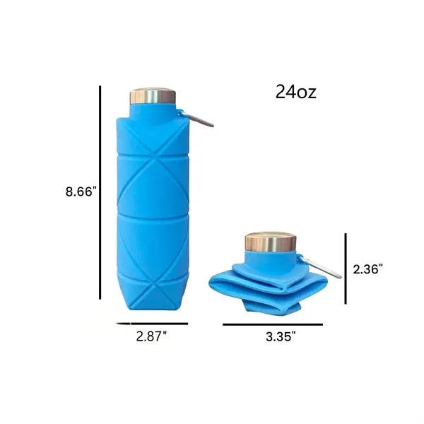 Collapsible Outdoor Water Bottle 24oz