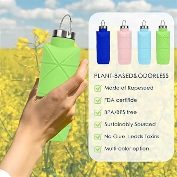 Collapsible Outdoor Water Bottle 24oz