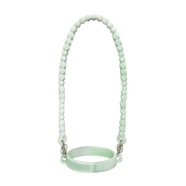 Soft Silicone Water Bottle Handle/Carrier with Strap