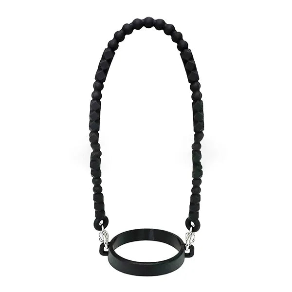 Soft Silicone Water Bottle Handle/Carrier with Strap