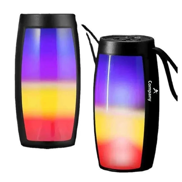 Portable Bluetooth Speaker with LED Light