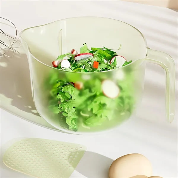 Measuring Cup with Detachable Strainer