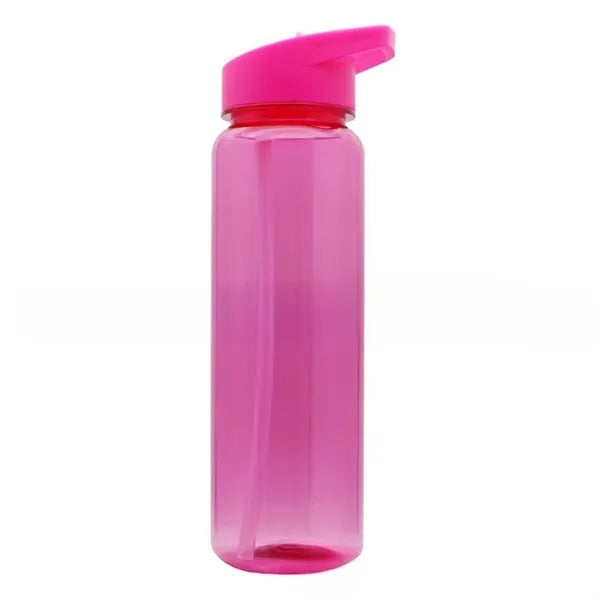 Transparent 24oz Sports Water Bottle