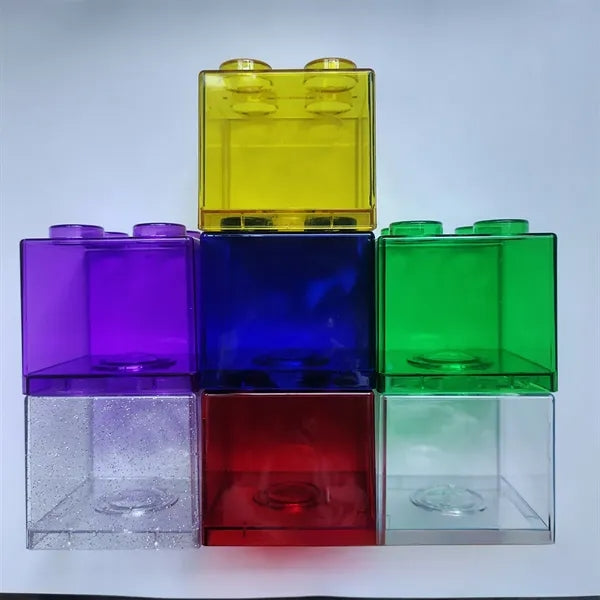 Piggy Bank Transparent Blocks Children Acrylic Money Box