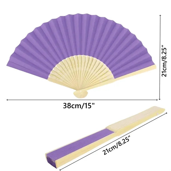 Bamboo Folding Hand Fan