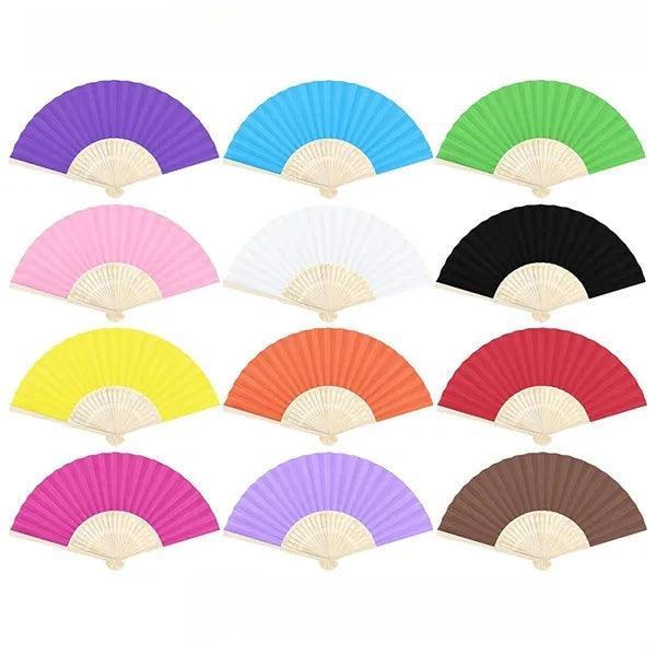 Bamboo Folding Hand Fan