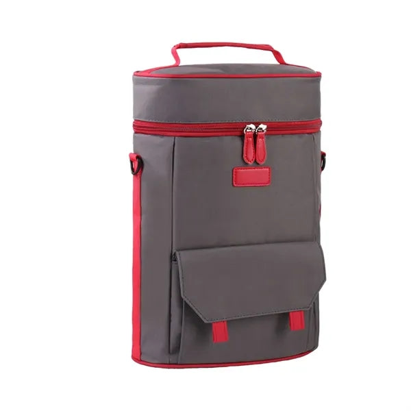 Storage Bag Two Red Wine Thermal Handbag