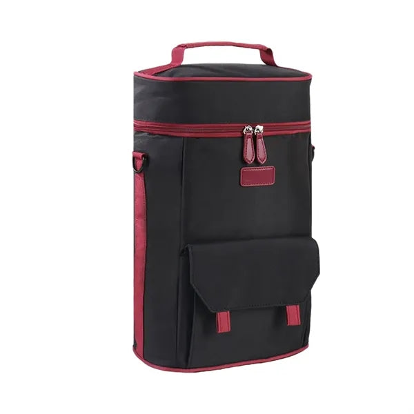 Storage Bag Two Red Wine Thermal Handbag