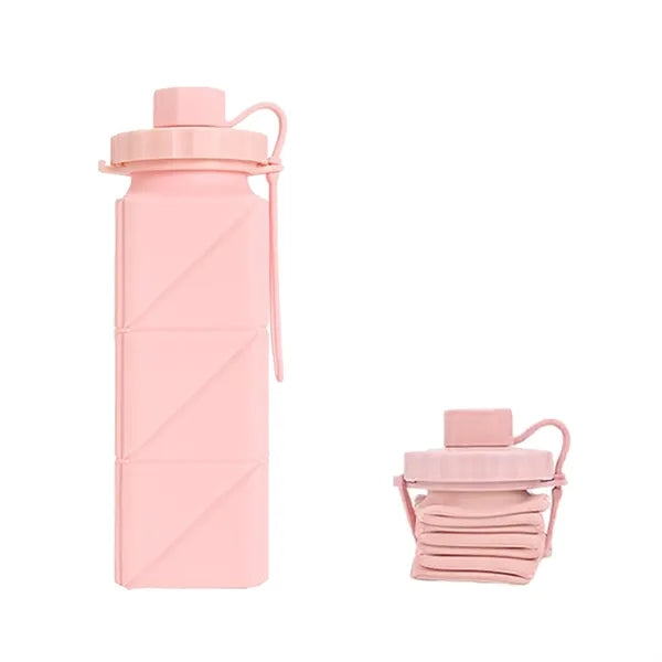 20OZ Silicone Foldable Collapsible Water Bottles