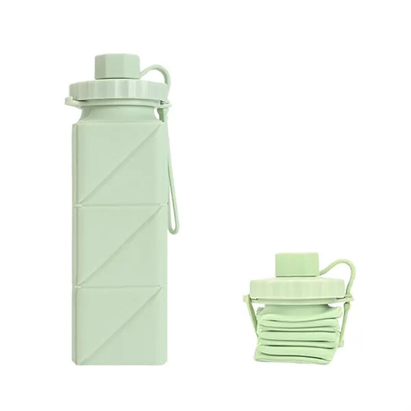 20OZ Silicone Foldable Collapsible Water Bottles