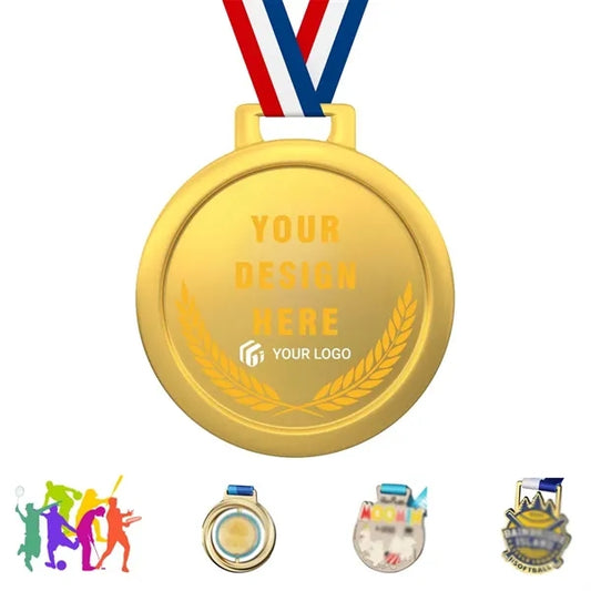 Competitions marathon tennis souvenir customized award medal