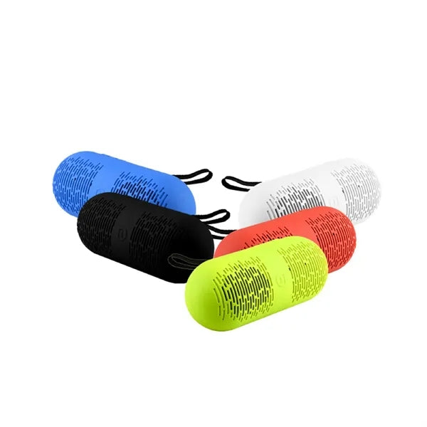 Pill Shape Wireless Speaker with Strap