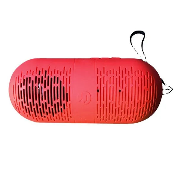 Pill Shape Wireless Speaker with Strap