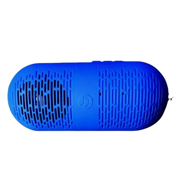 Pill Shape Wireless Speaker with Strap