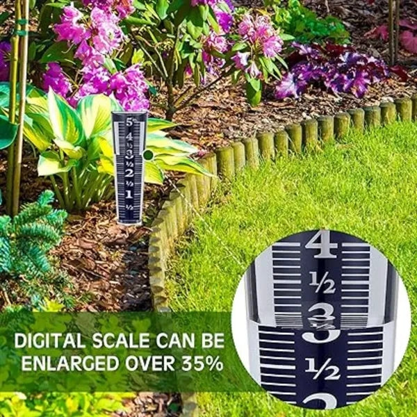Lawn Outdoor Rain Meter