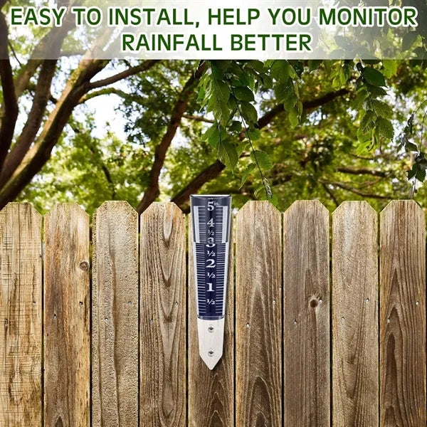 Lawn Outdoor Rain Meter
