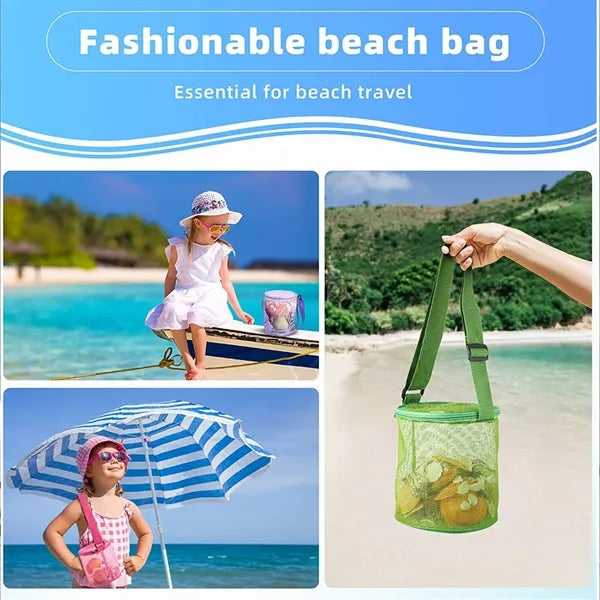 Sand Bucket Storage Bag for the Beach
