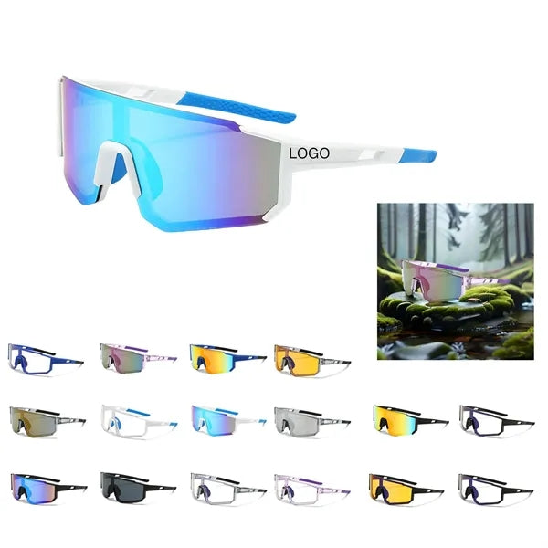 Oversized Athletic Sunglasses