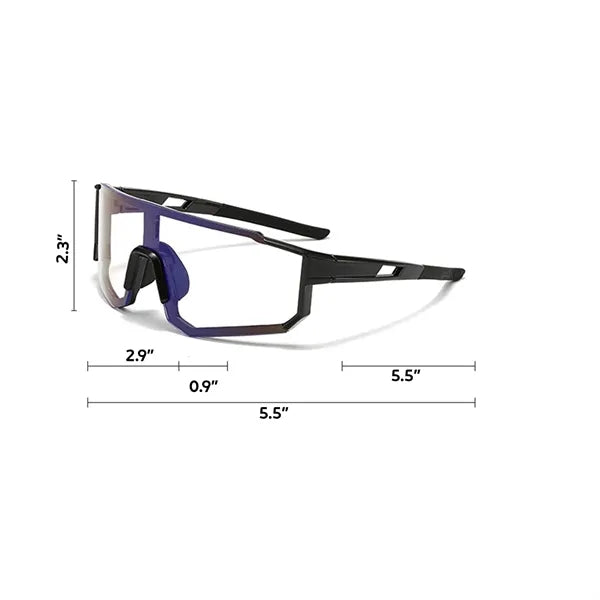 Oversized Athletic Sunglasses