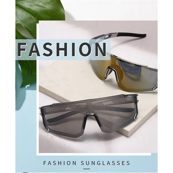 Oversized Athletic Sunglasses