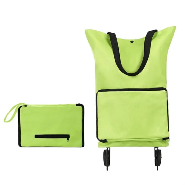 Foldable Shopping Trolley Bag with Wheels