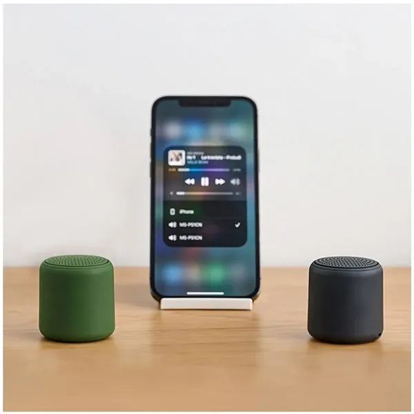 Cylindrical Mini Portable Desktop Wireless Bluetooth Speaker