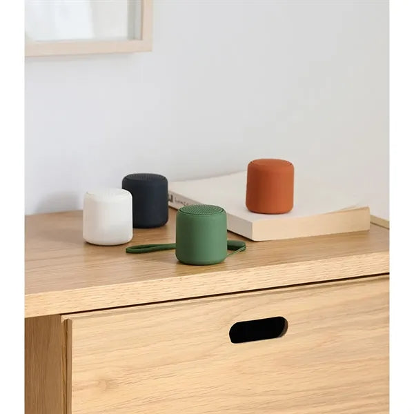 Cylindrical Mini Portable Desktop Wireless Bluetooth Speaker
